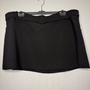 Mango Black mini Skirt- 2X